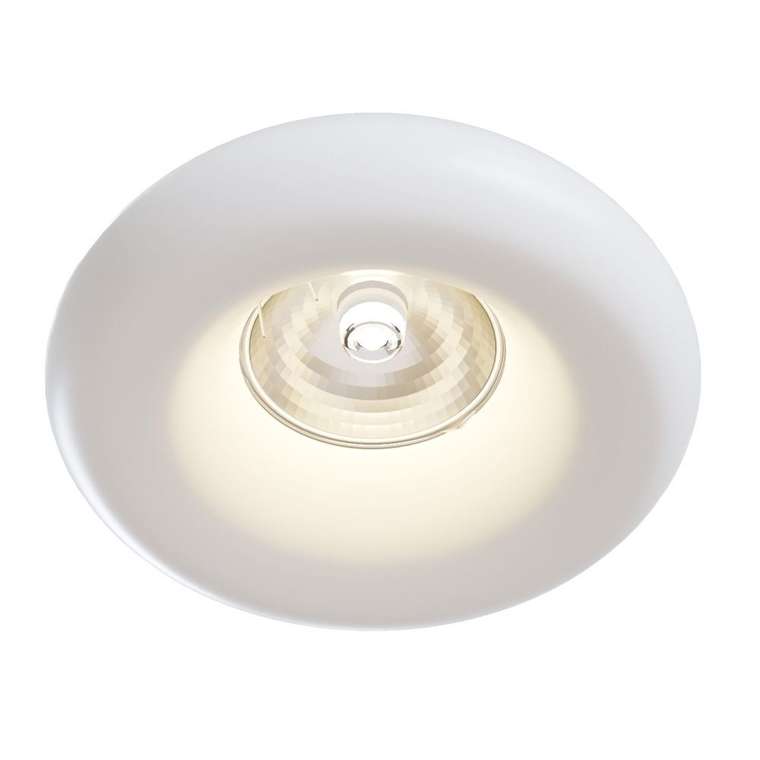 Встраиваемый светильник Gyps Modern белого цвета