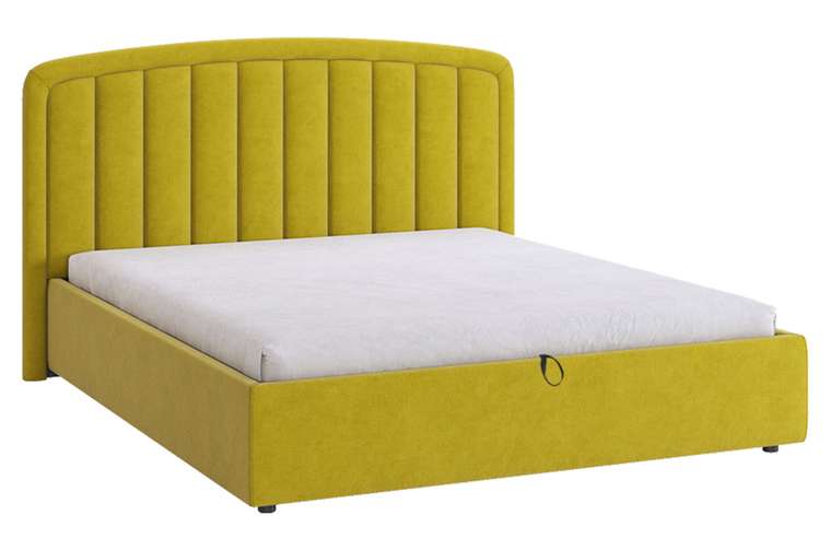 Кровать Сиена 2 160х200 желто-зеленого цвета с подъемным механизмом