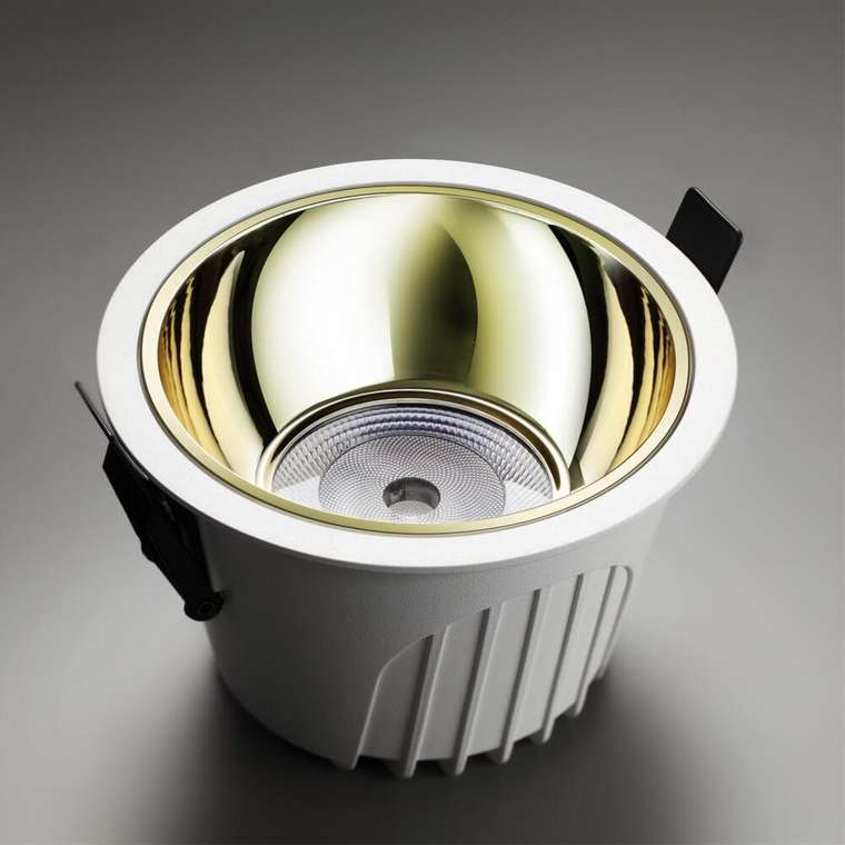 Встраиваемый светильник Knof 358696 (алюминий, цвет белый)