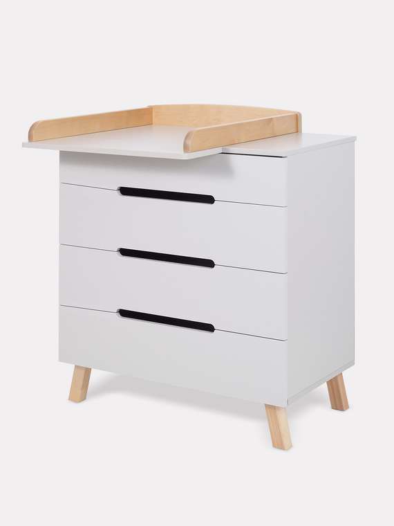 Пеленальный комод Indy Pro светло-бежево цвета с органайзером