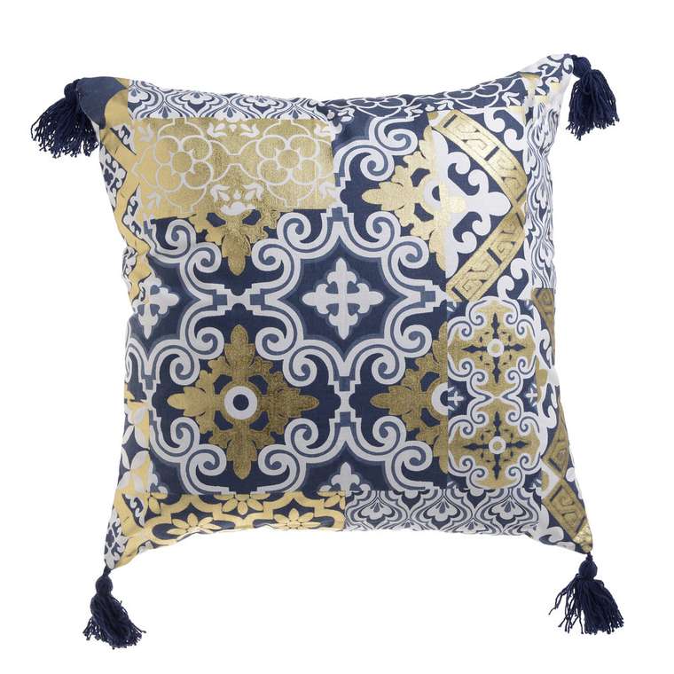 Подушка из хлопка и полиэстера 45х45