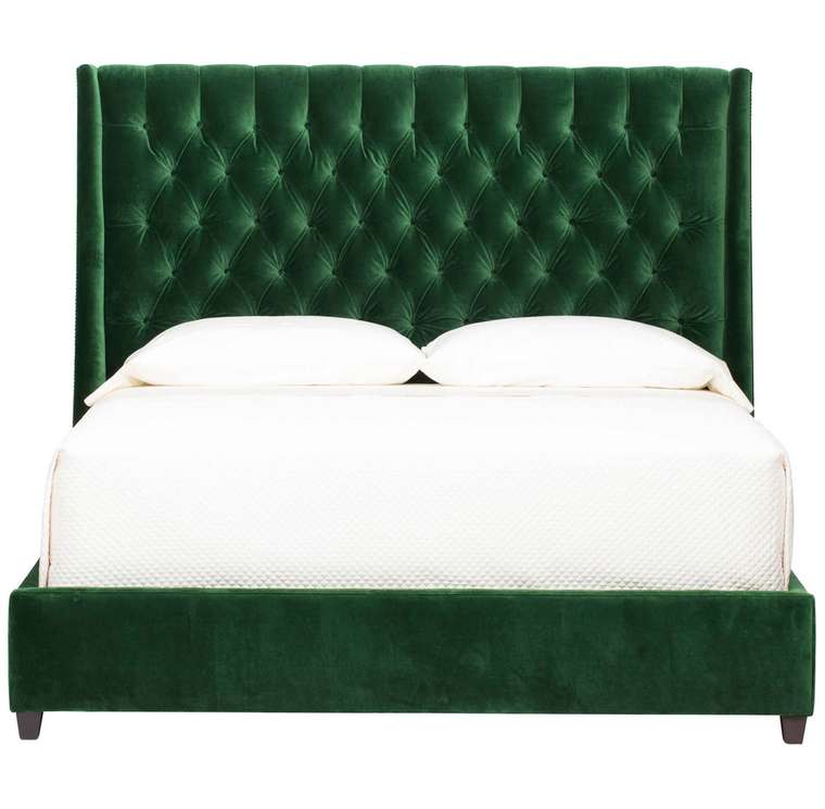 Кровать Ada зеленого цвета 160х200 