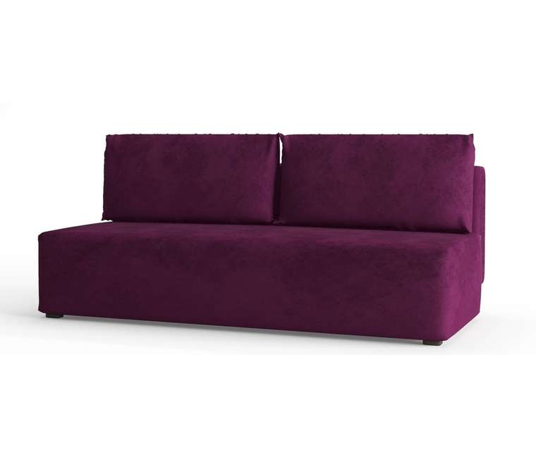 Диван-кровать из велюра Daimond фиолетового цвета