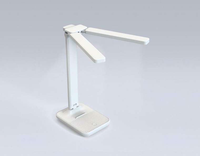 Настольная светодиодная лампа Desk белого цвета
