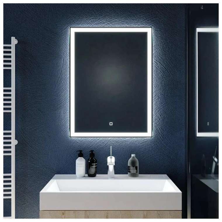 Зеркало Silver Mirrors Norma-Lite 600х800 (открытая подсветка, сенсорный выключатель)