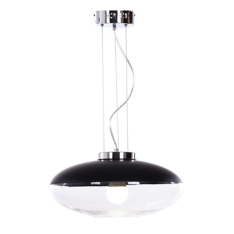 Подвесной светильник Raveo LDP 6850 BK (стекло, цвет прозрачный)