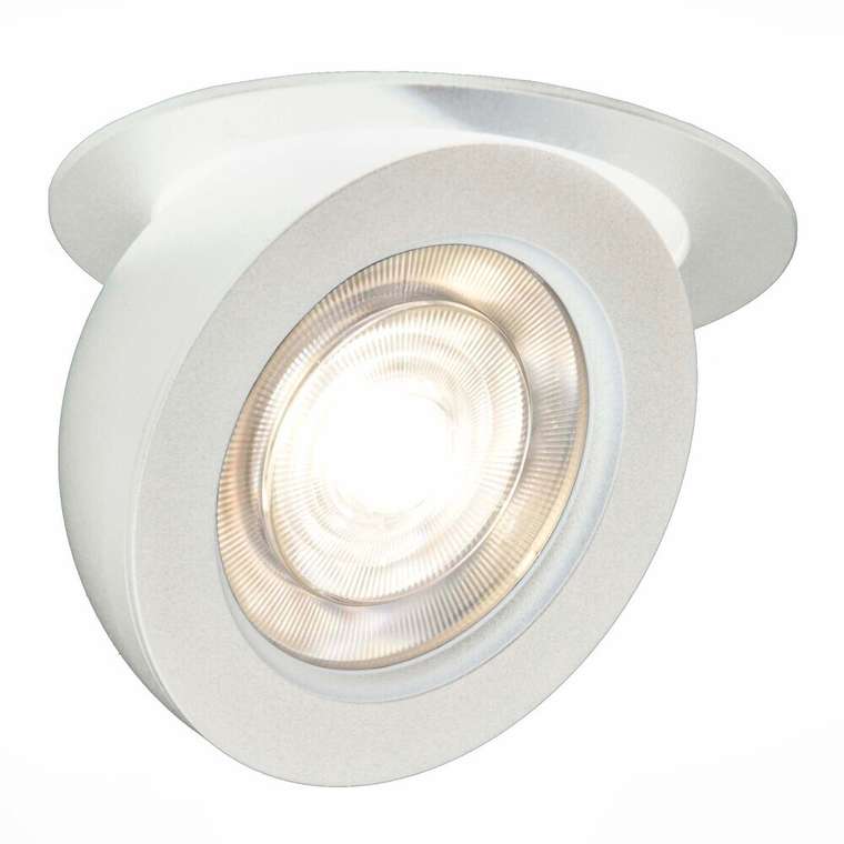 Св-к встр. Белый LED 1*10W 4000K 850Lm Ra>90 38° IP20 D109xH60 180-240V Встраиваемые светильники