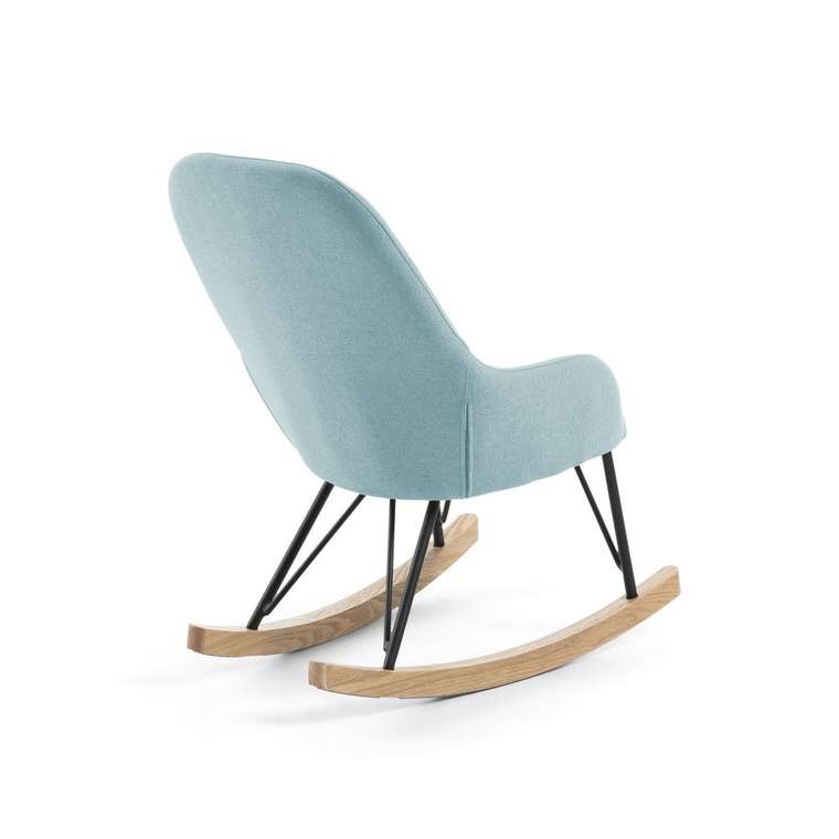 Детское кресло-качалка Ivette голубого цвета