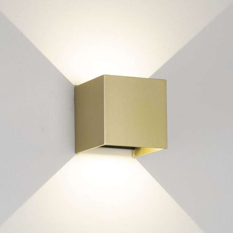 Настенный светильник Davos 9226 (алюминий, цвет золото)