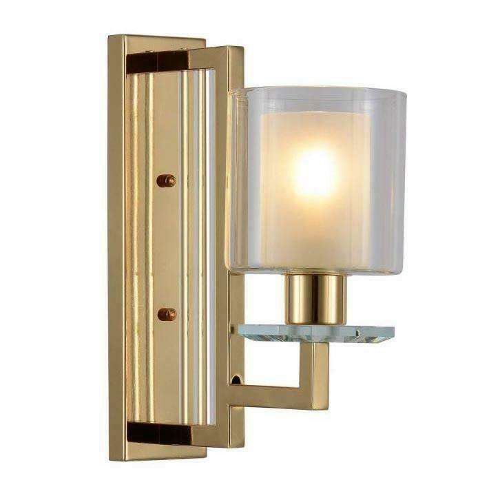 Бра Manhattan LDW 8012-1W F.GD (стекло, цвет прозрачный)