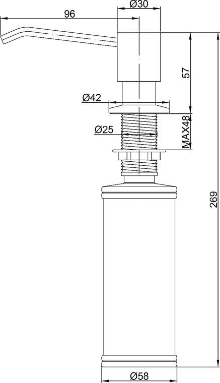 Дозатор Sauber