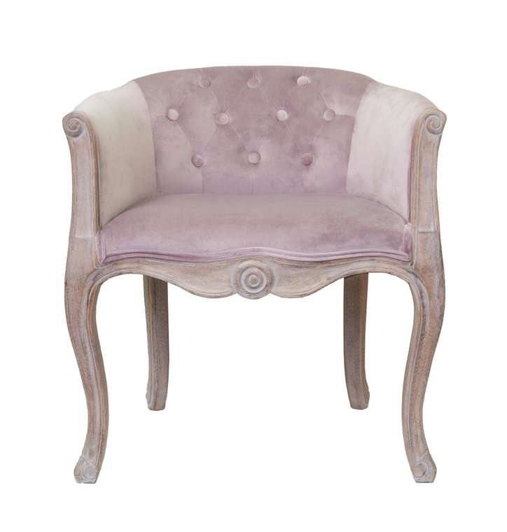 Кресло Kandy pink velvet