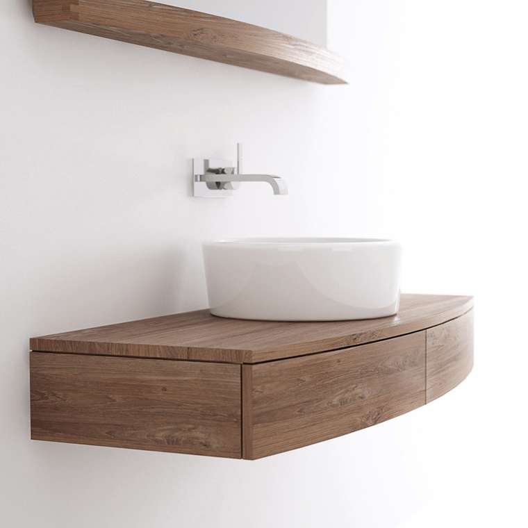 Тумба под раковину подвесная Karpenter "Miles"