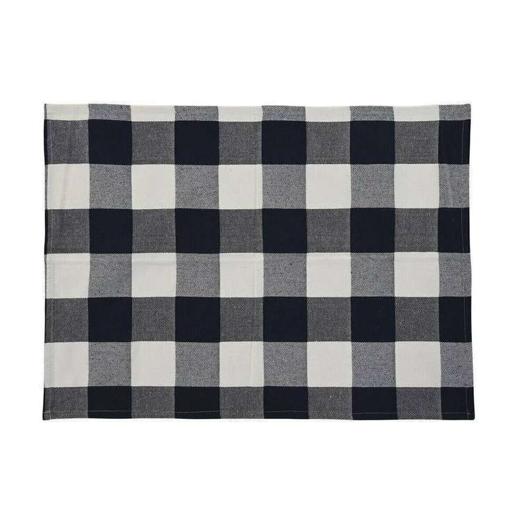 Фартук с карманом DKD Home Decor 70 x 1 x 85 см Синий Хлопок Белый