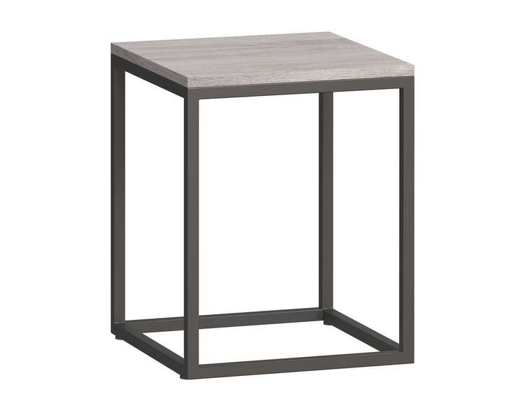 Кофейный столик Мальборк 3 серого цвета