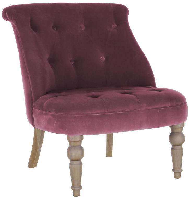 Кресло Бастиан бордового цвета