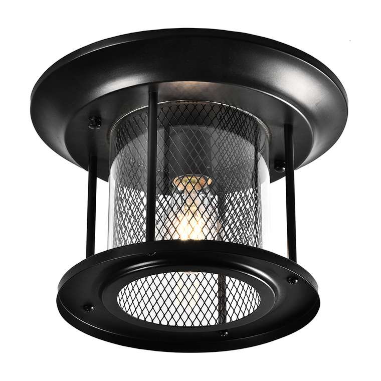 уличный светильник на потолок Бордо 48387 (стекло, цвет прозрачный)