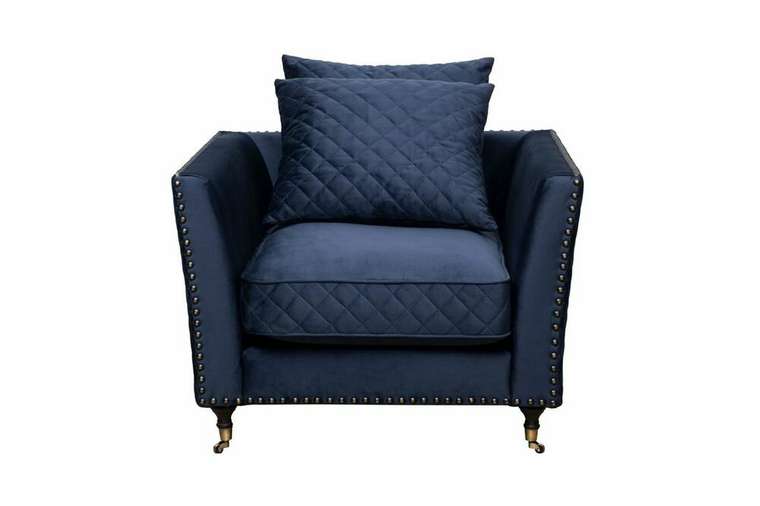 Кресло Sorrento темно-синего цвета