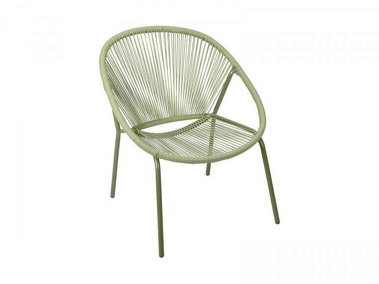 Кресло Breeze Green с металлическим каркасом