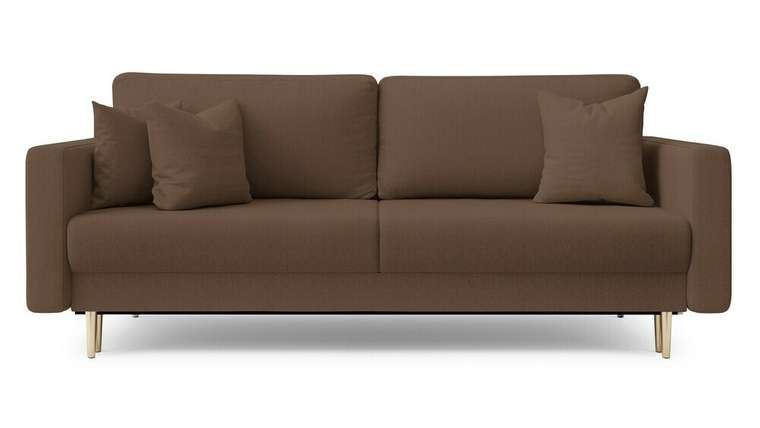 Диван-кровать Астро 150х200 коричневого цвета