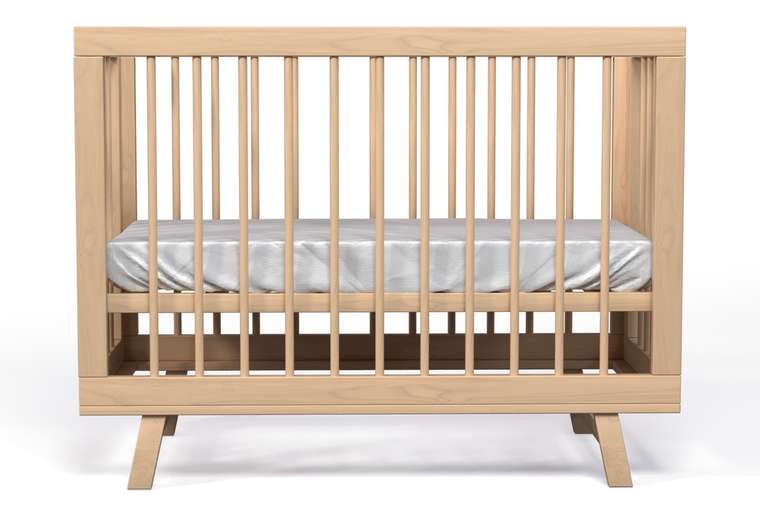 Кроватка для новорожденного Lilla Aria 60х120 бежевого цвета