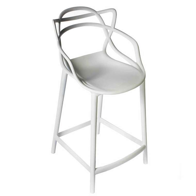 Комплект из двух полубарных стульев  Masters светло-серого цвета