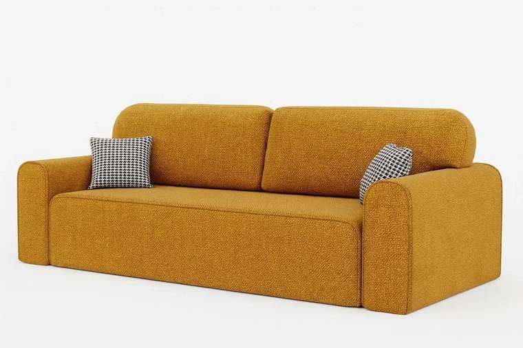 Диван-кровать Остин горчичного цвета