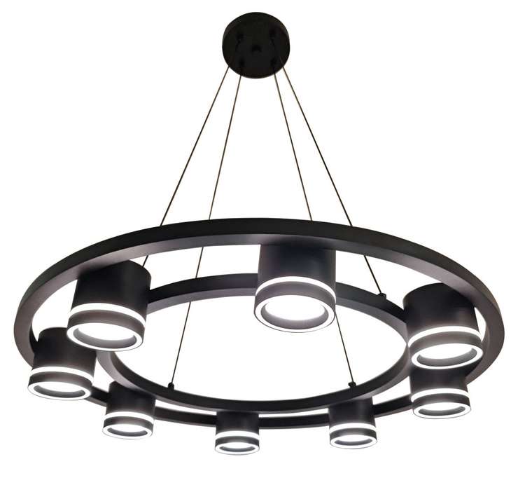 Подвесной светильник Buys MR2666-8P (металл, цвет черный)