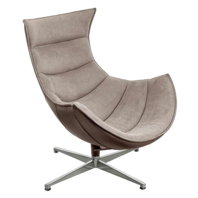 Кресло Lobster Chair цвета латте