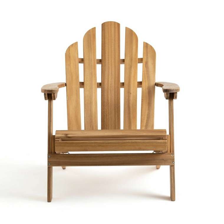 Кресло для сада Thodore в стиле Адирондак бежевого цвета