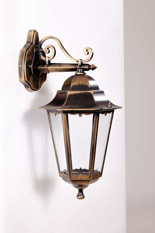 Настенный уличный фонарь IP44 PETERSBURG 79802M/02 Gb Oasis Light M