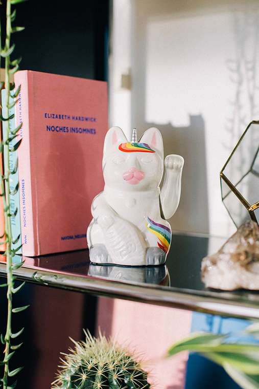 Статуэтка Unicorn Cat из пластика и керамики