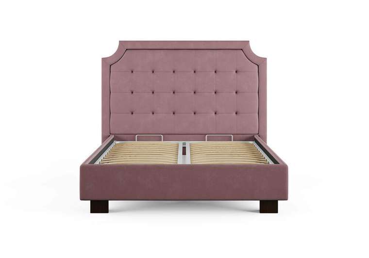 Кровать Elysium 160х200 серо-бежевого цвета без подъемного механизма