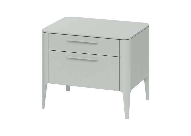 Тумба прикроватная Type светло-серого цвета