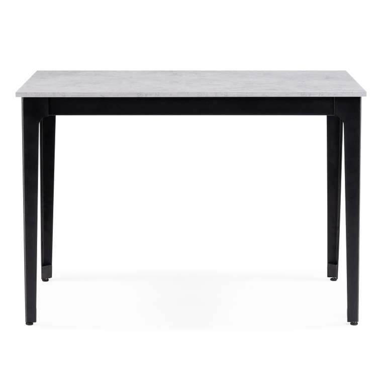 Раздвижной обеденный стол Айленд серого цвета