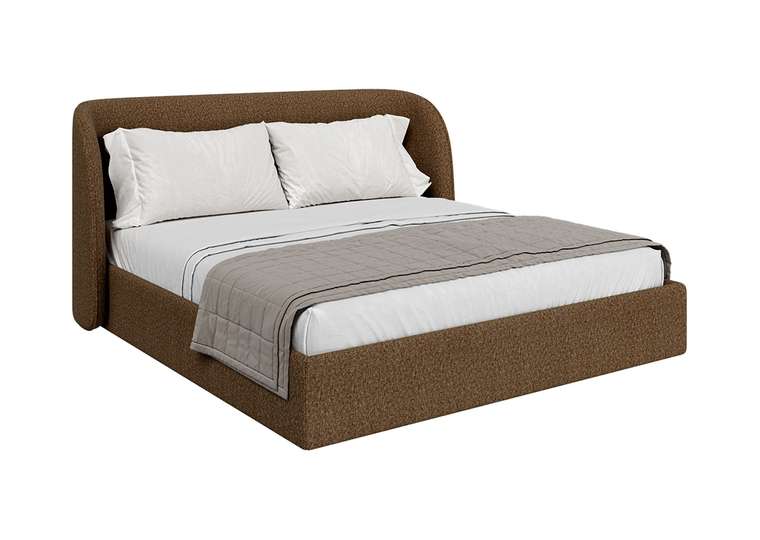 Кровать Classic 180х200 коричневого цвета с подъемным механизмом