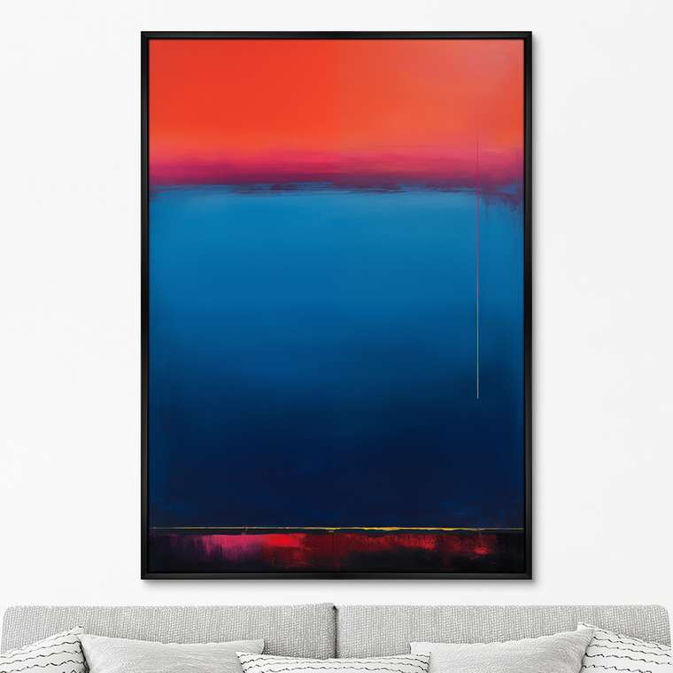 Репродукция картины Landscape Collection, Color eclipse, No 2, 2024г.