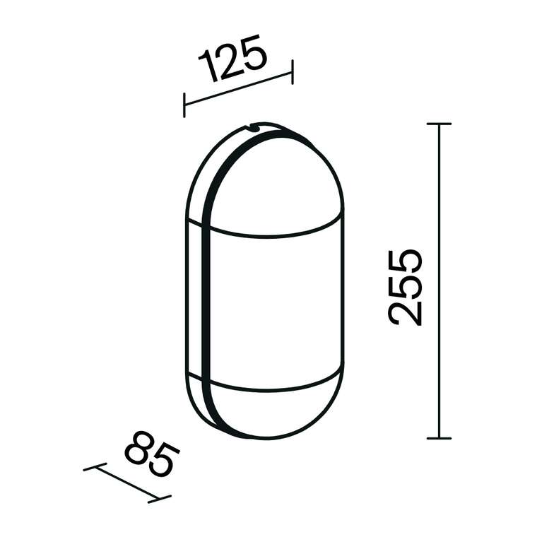 Настенный светильник (бра) Outdoor O449WL-01GF Candle Outdoor