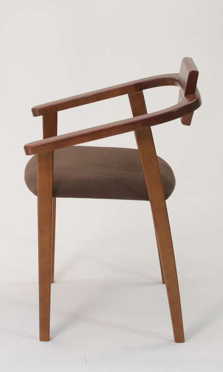 Стул-кресло Челси коричневого цвета