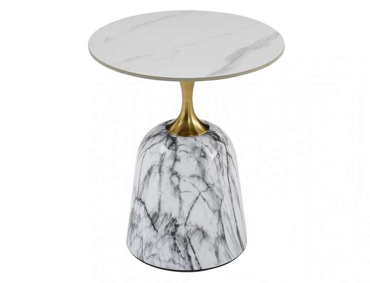 Стол кофейный Fama белого цвета