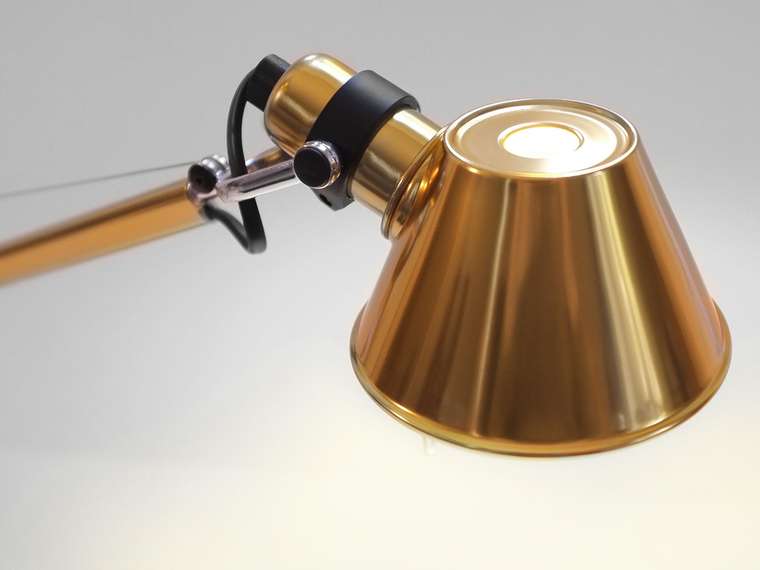 Настольная лампа Artemide TOLOMEO Micro Gold