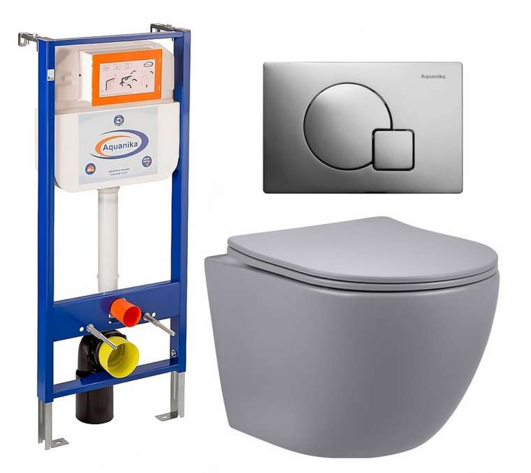 Комплект 3 в 1 инсталляция Aquanika