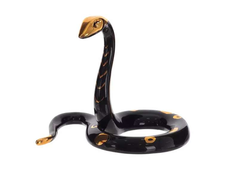 Статуэтка Snake 9 черного цвета