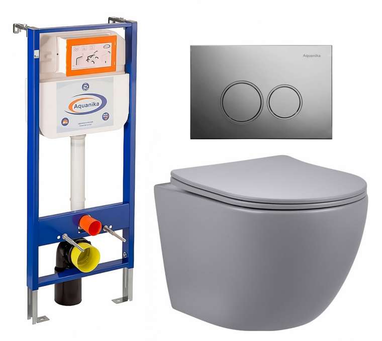 Комплект 3 в 1 инсталляция Aquanika