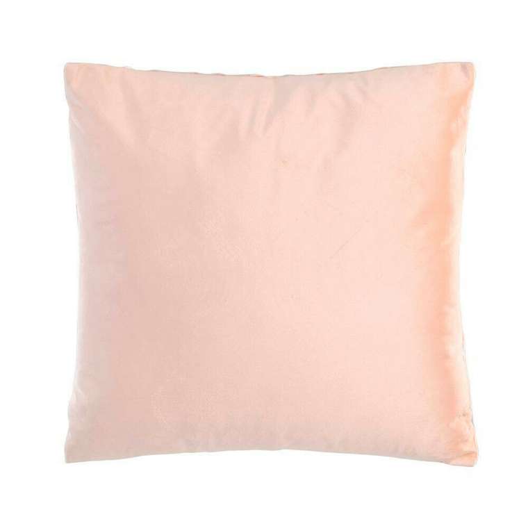 Декоративная подушка Shoura 45х45 розового цвета