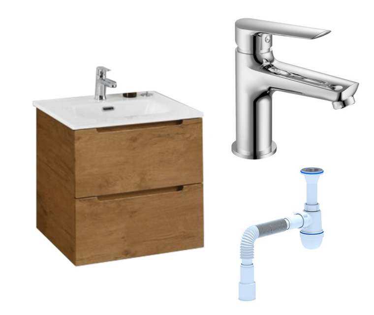 Комплект: Тумба с раковиной Etna