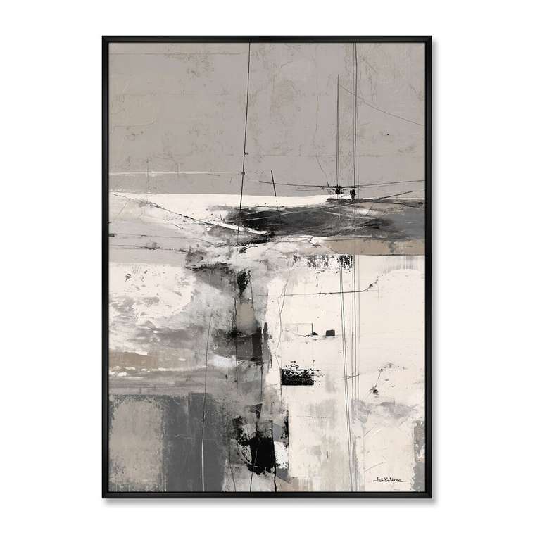 Репродукция картины на холсте Полярная ночь, No 2, 2025г.