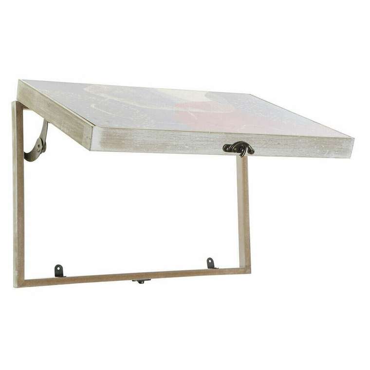 Шкаф для ключей Разноцветный Деревянный MDF 2 штук 46,5 x 6 x 31,5 cm