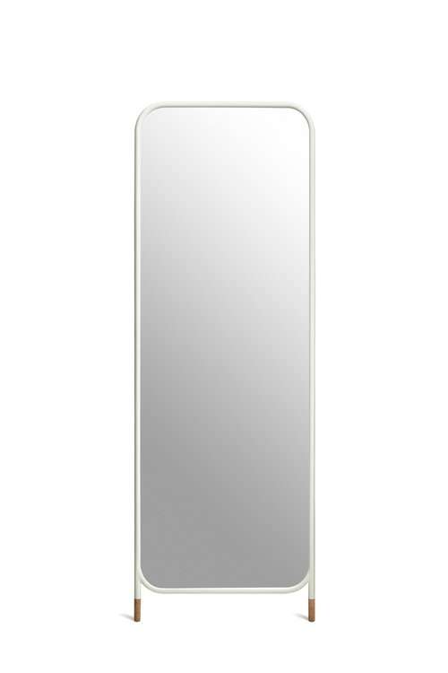 Напольное зеркало Vertical в раме белого цвета