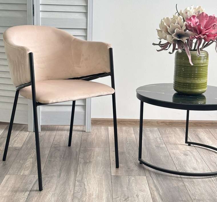 Стул Дилл бежевого цвета